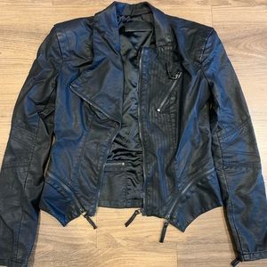 Blank NYC faux leather jacket